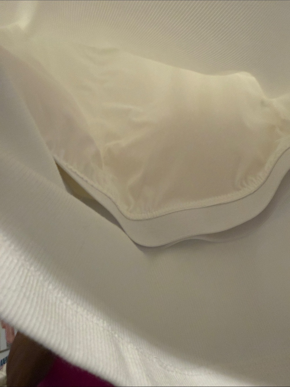 NWOT SSYS Ribbed Crew Neck Sleeveless Tank In Ivory - Picture 3 of 5